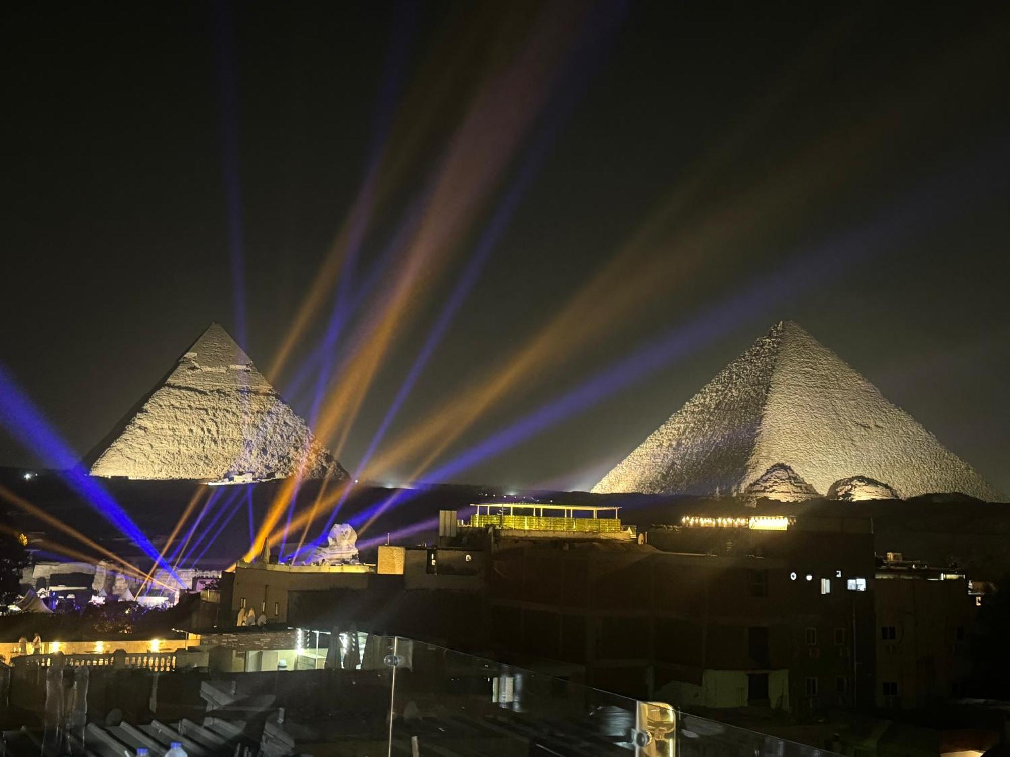Pyramids And Sphinx Hotel Kafret el-Gabal Zewnętrze zdjęcie