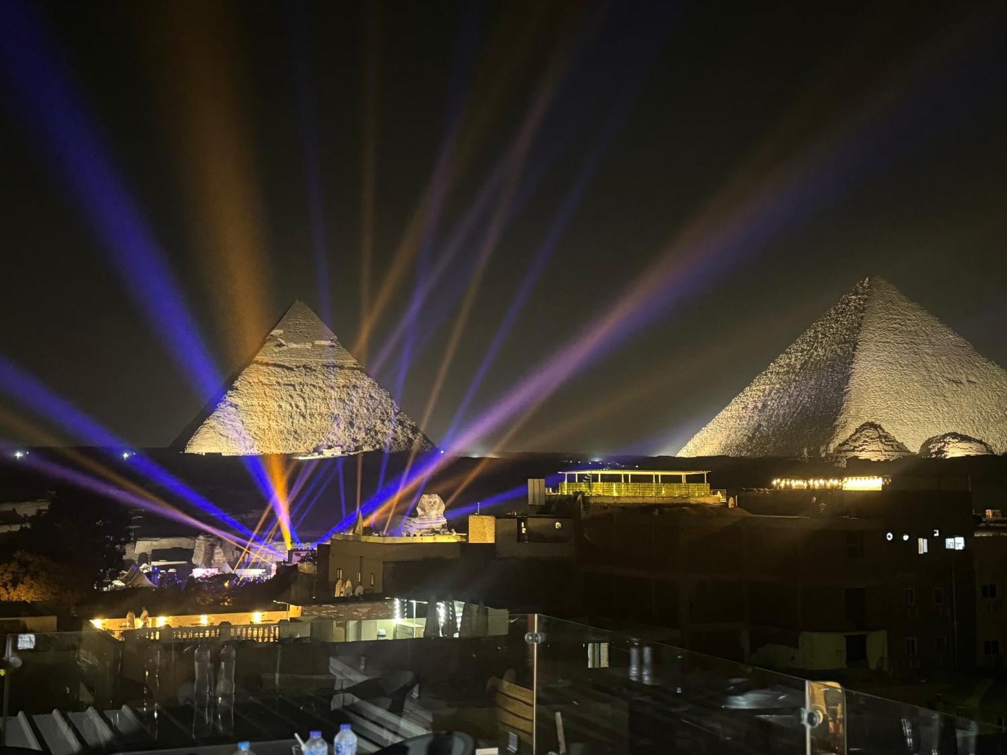 Pyramids And Sphinx Hotel Kafret el-Gabal Zewnętrze zdjęcie
