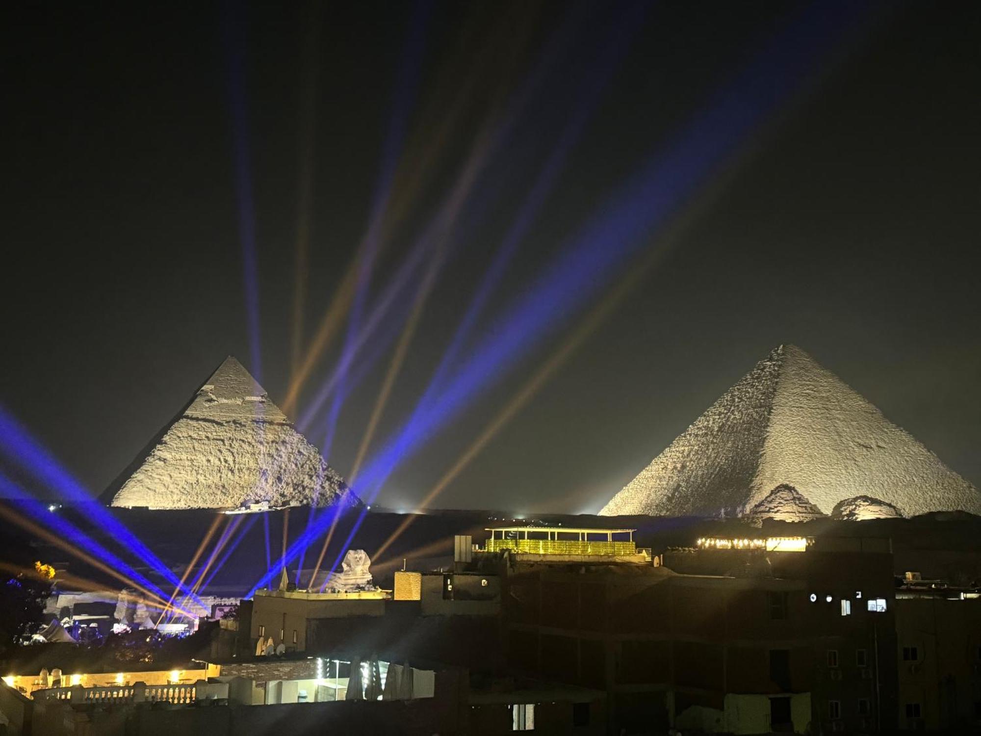 Pyramids And Sphinx Hotel Kafret el-Gabal Zewnętrze zdjęcie
