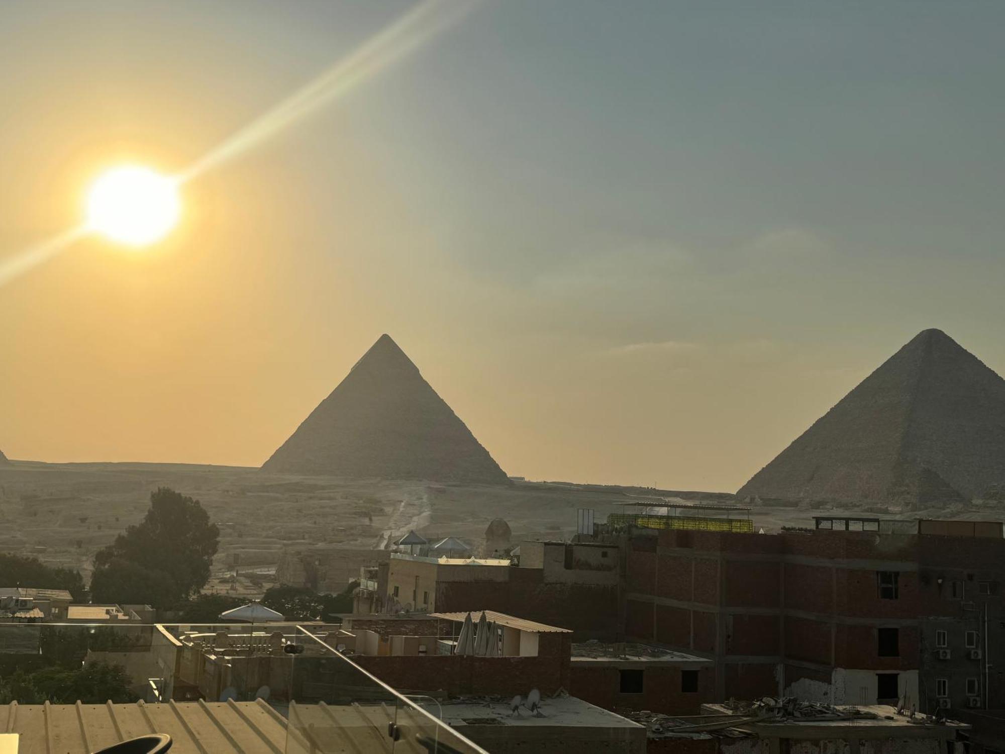Pyramids And Sphinx Hotel Kafret el-Gabal Zewnętrze zdjęcie