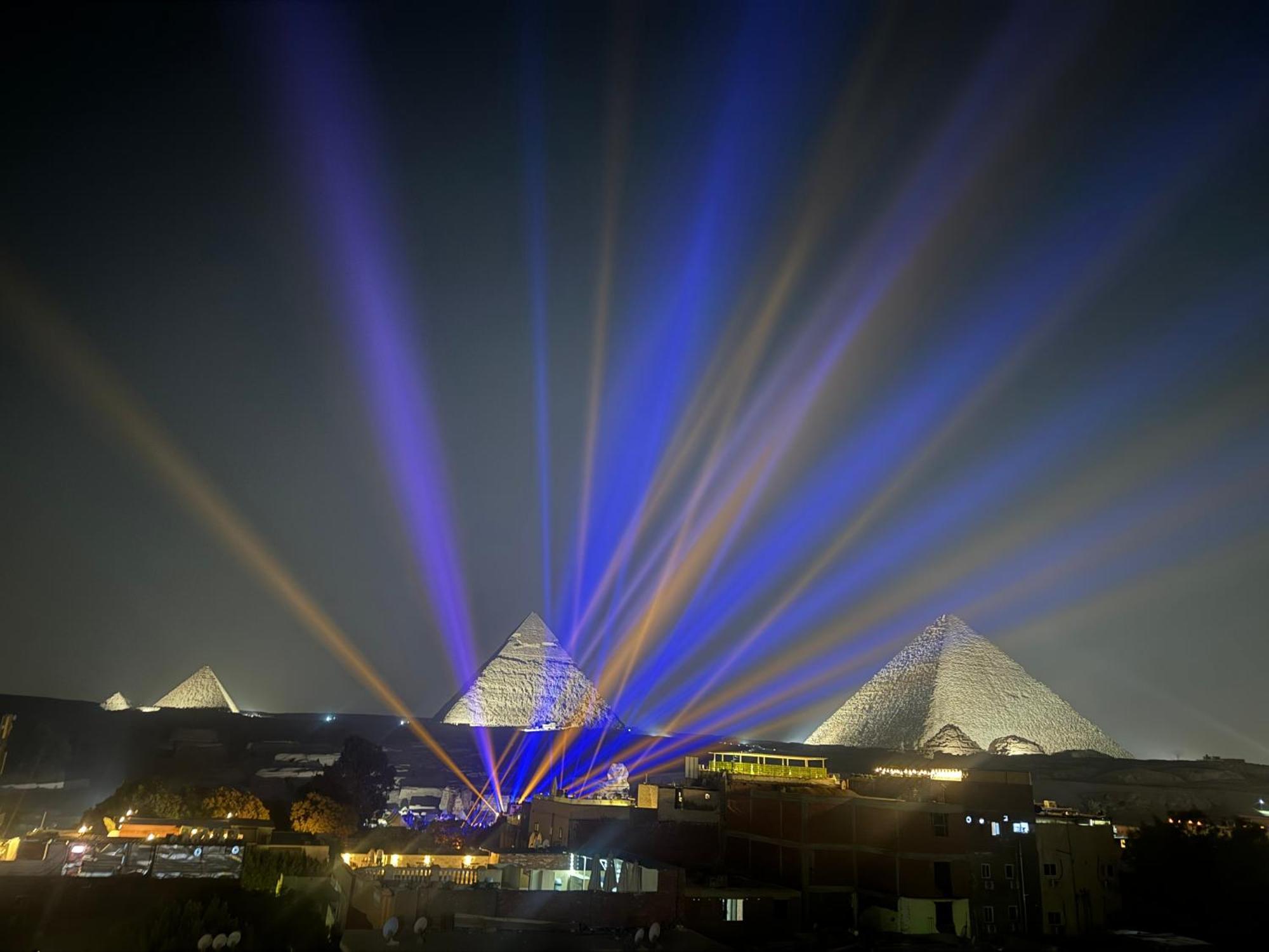 Pyramids And Sphinx Hotel Kafret el-Gabal Zewnętrze zdjęcie