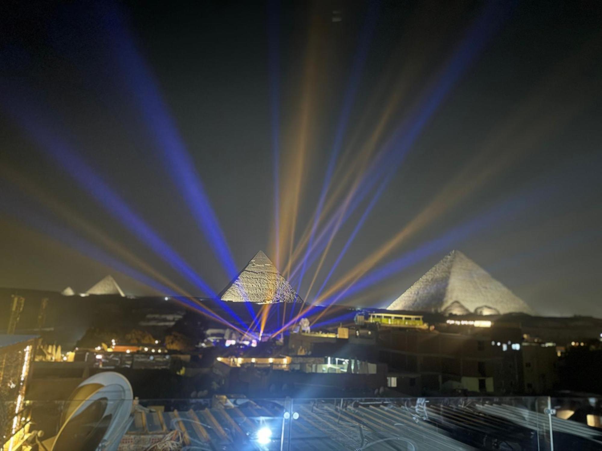 Pyramids And Sphinx Hotel Kafret el-Gabal Zewnętrze zdjęcie