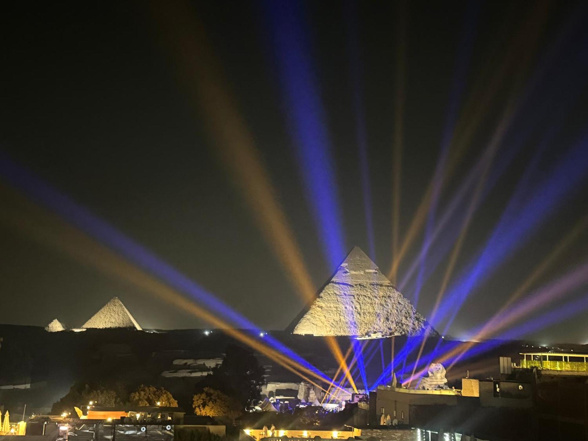 Pyramids And Sphinx Hotel Kafret el-Gabal Zewnętrze zdjęcie