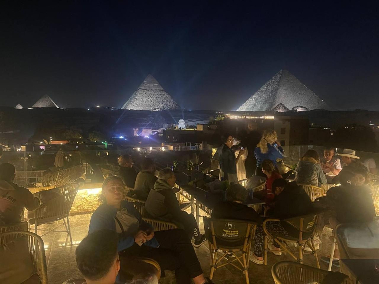 Pyramids And Sphinx Hotel Kafret el-Gabal Zewnętrze zdjęcie