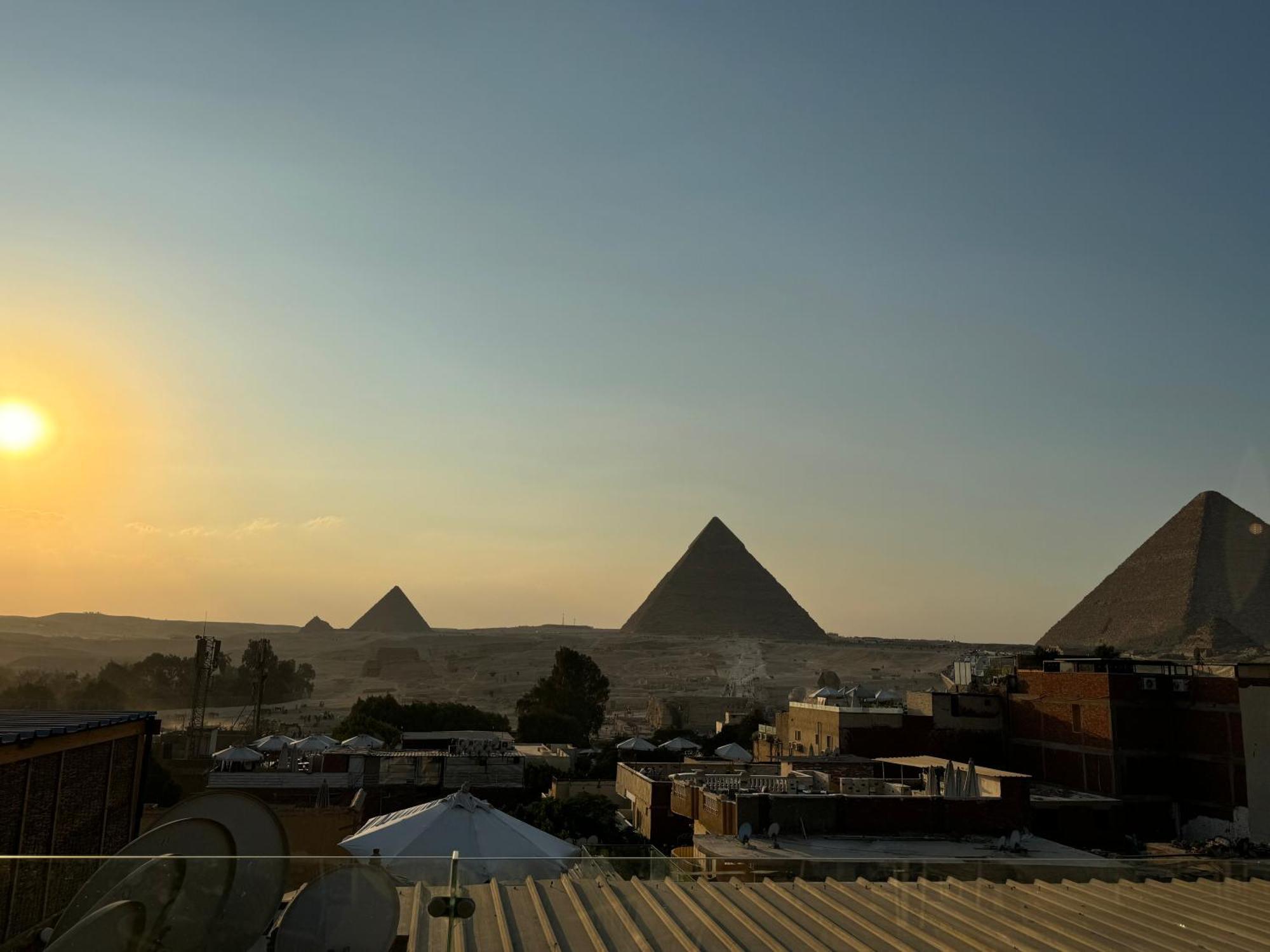 Pyramids And Sphinx Hotel Kafret el-Gabal Zewnętrze zdjęcie