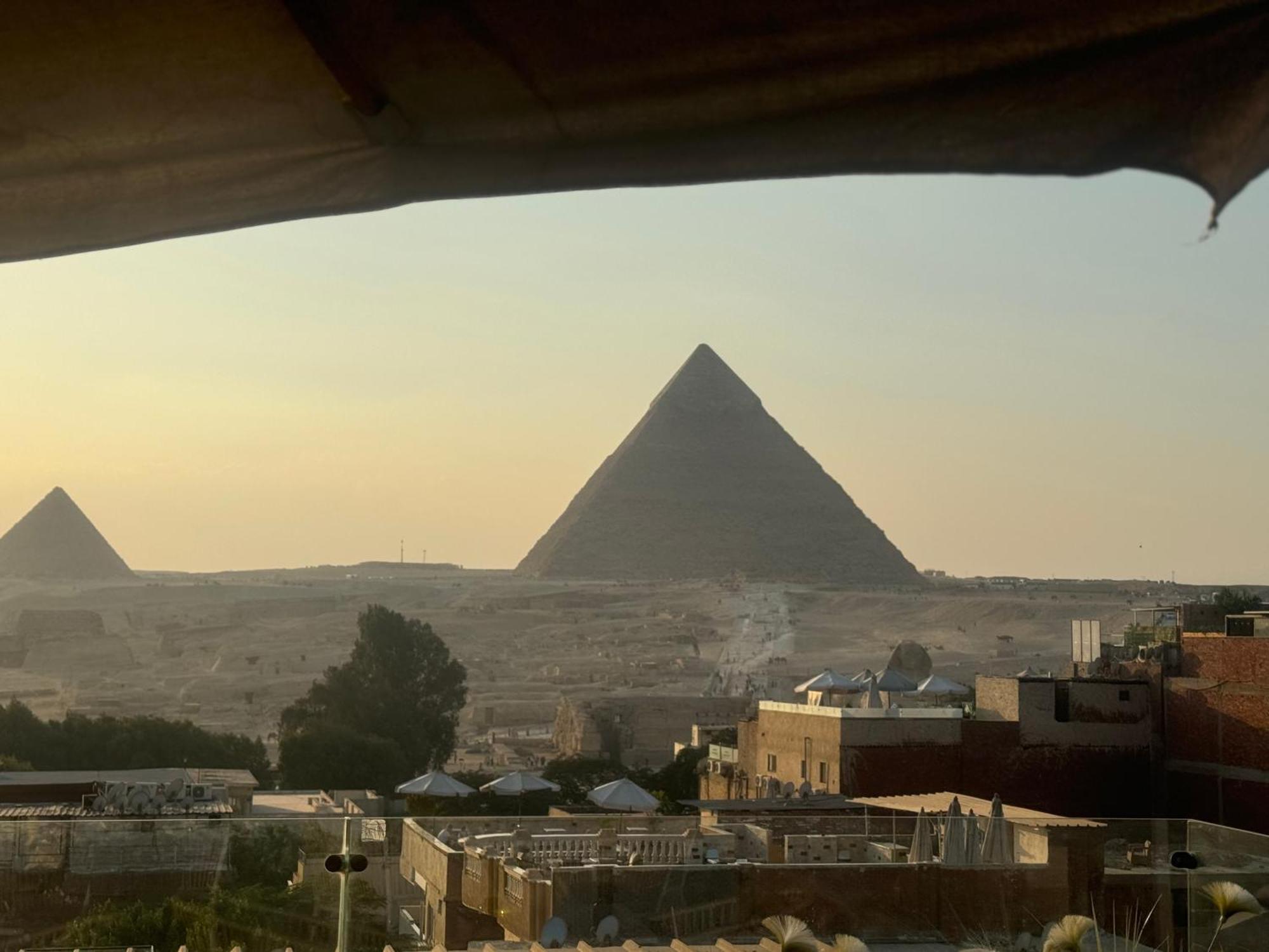 Pyramids And Sphinx Hotel Kafret el-Gabal Zewnętrze zdjęcie